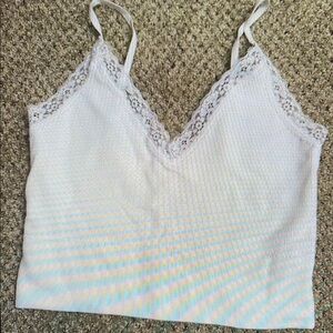 No Boundaries White Lace Top